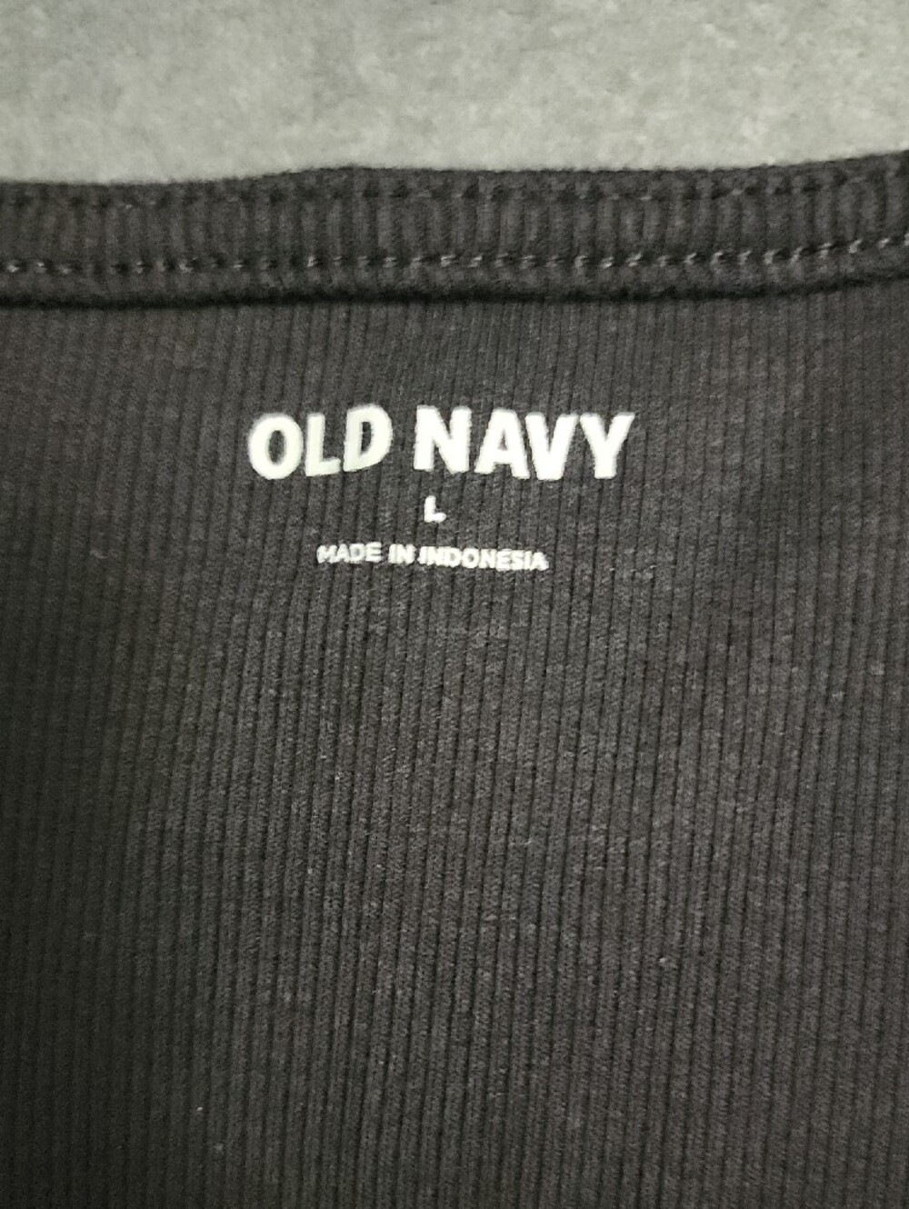 Old Navy Black Square Neck Short Sleeve Tee - Picture 2 of 6